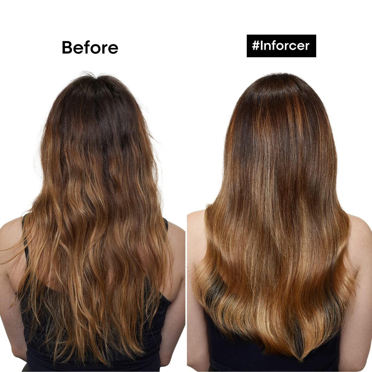 L'Oreal Professionnel Inforcer Strengthening Shampoo | Protects, Prevents Breakage & Adds Softness | For Weak, Fragile & Damaged Hair Types | With Biotin | 16.9 Fl. Oz.