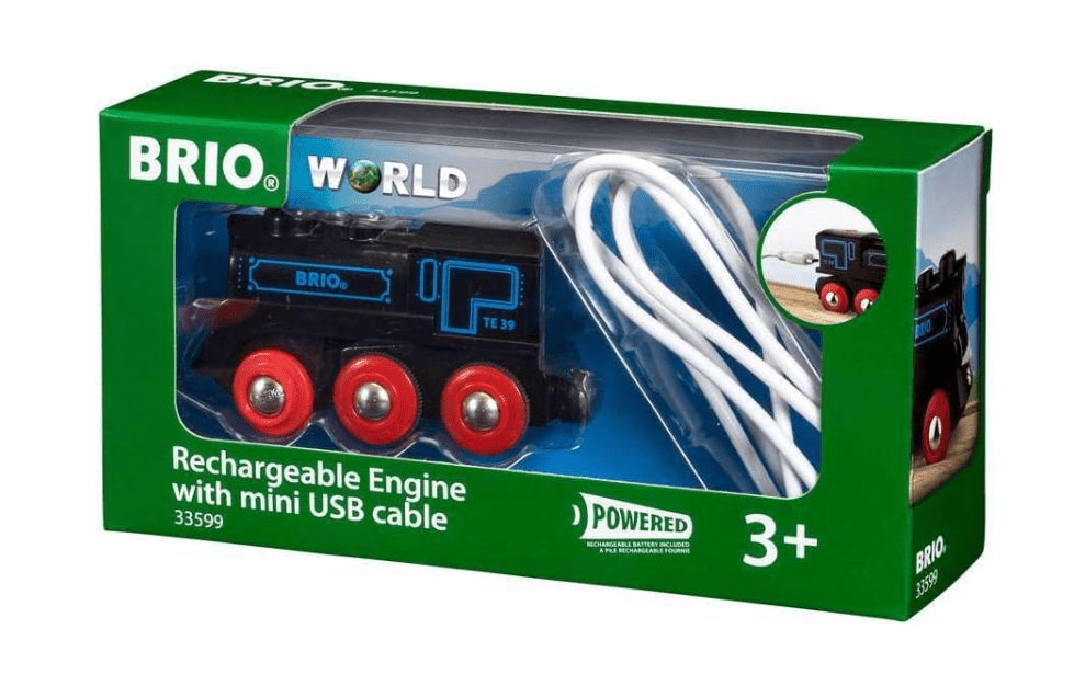 Brio Rechargeable Engine with Mini USB Cable - No Promo Code Needed!