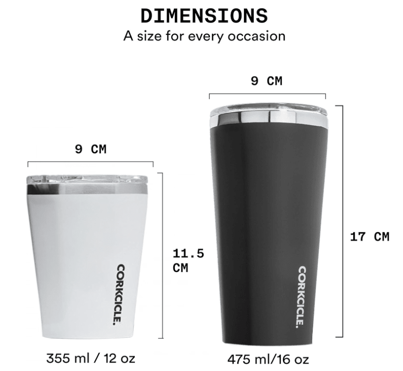 Corkcicle Classic Insulated Tumbler - No Promo Code Needed!