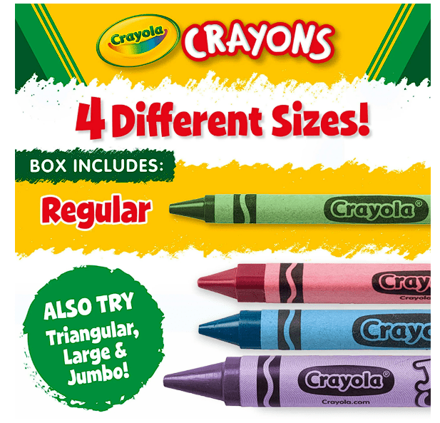 Crayola Classic Crayons - No Promo Code Needed!