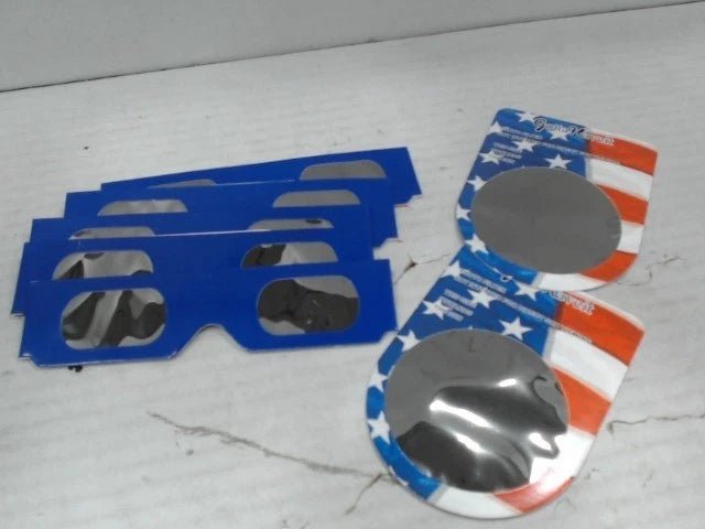 Gotta Have It GottaHaveit Solar Eclipse Glasses Blue 5pk + 2 photo filters - No Promo Code Needed!