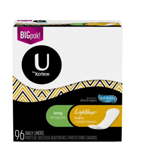 Kotex Security Lightdays Long Panty Liners - No Promo Code Needed!