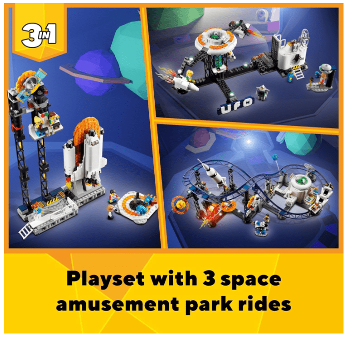 LEGO Creator Space Roller Coaster - No Promo Code Needed!