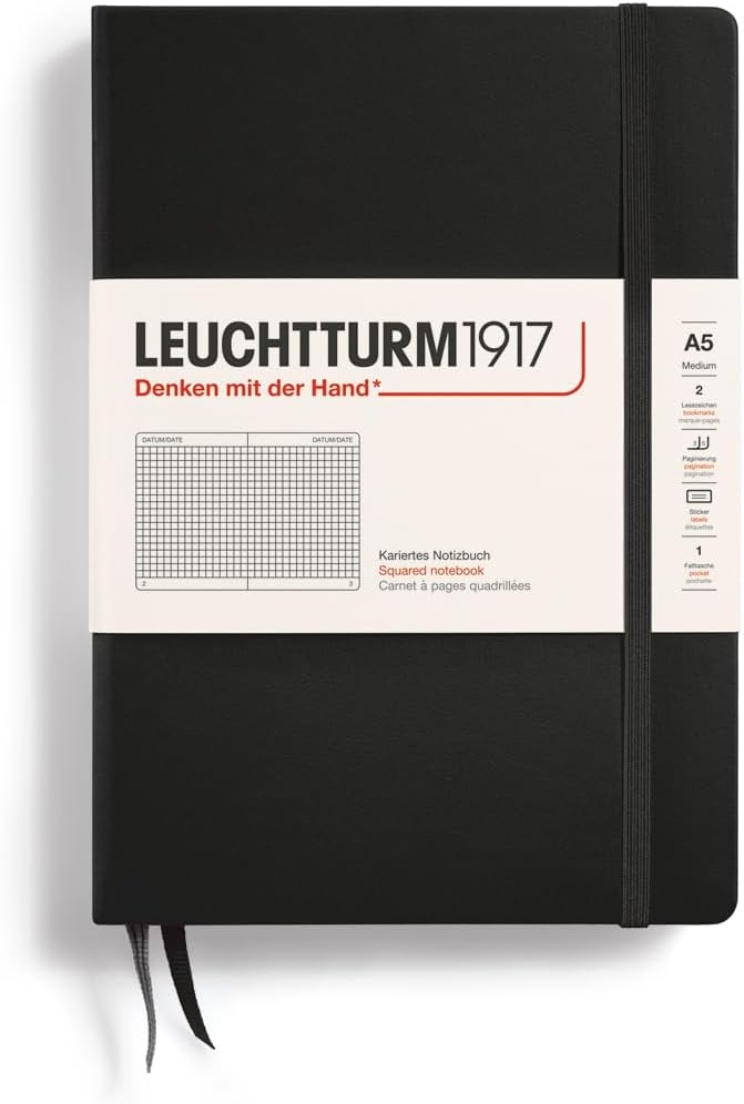Leuchtturm1917 Hardcover Squared Notebook - No Promo Code Needed!