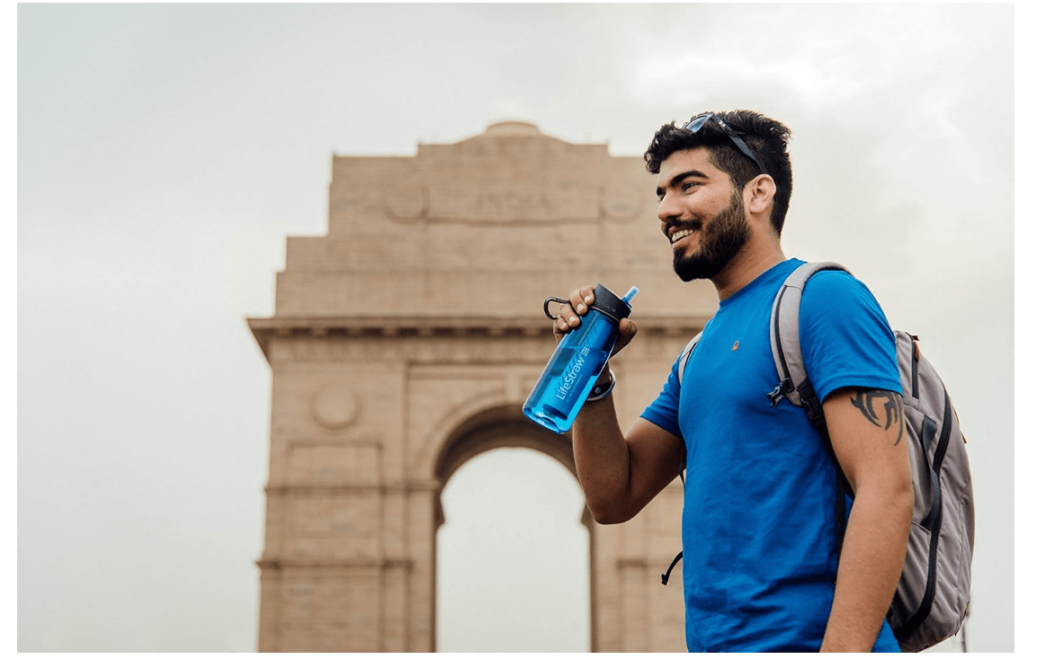 LifeStraw LifeStraw Go Bottle with Tritan Renew - Used Like New CONDITION: USED LIKE NEW 7640144283681 No Promo Code Needed!