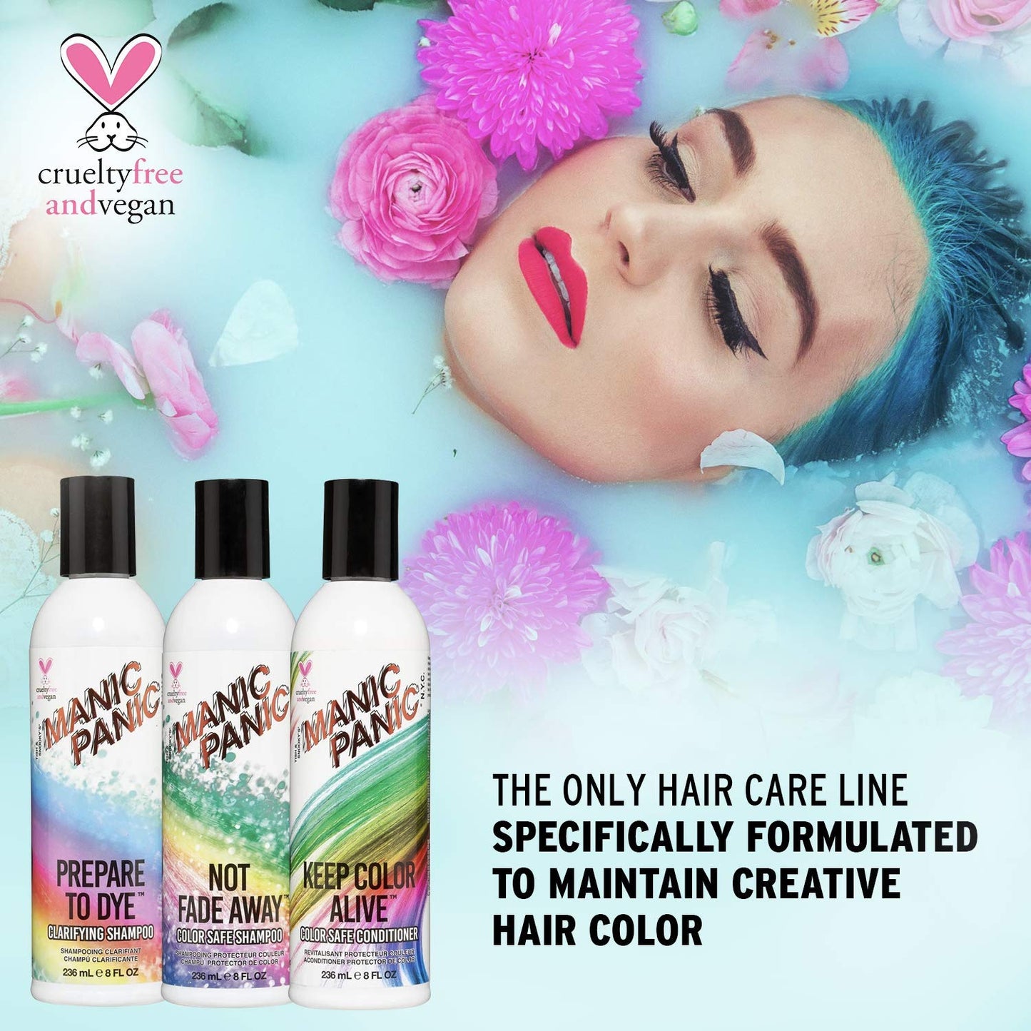 Manic Panic Prepare To Dye Clarifying Shampoo - No Promo Code Needed!