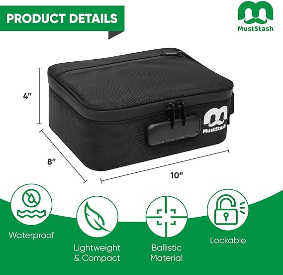 Must Stash Smell Proof Bag - No Promo Code Needed!