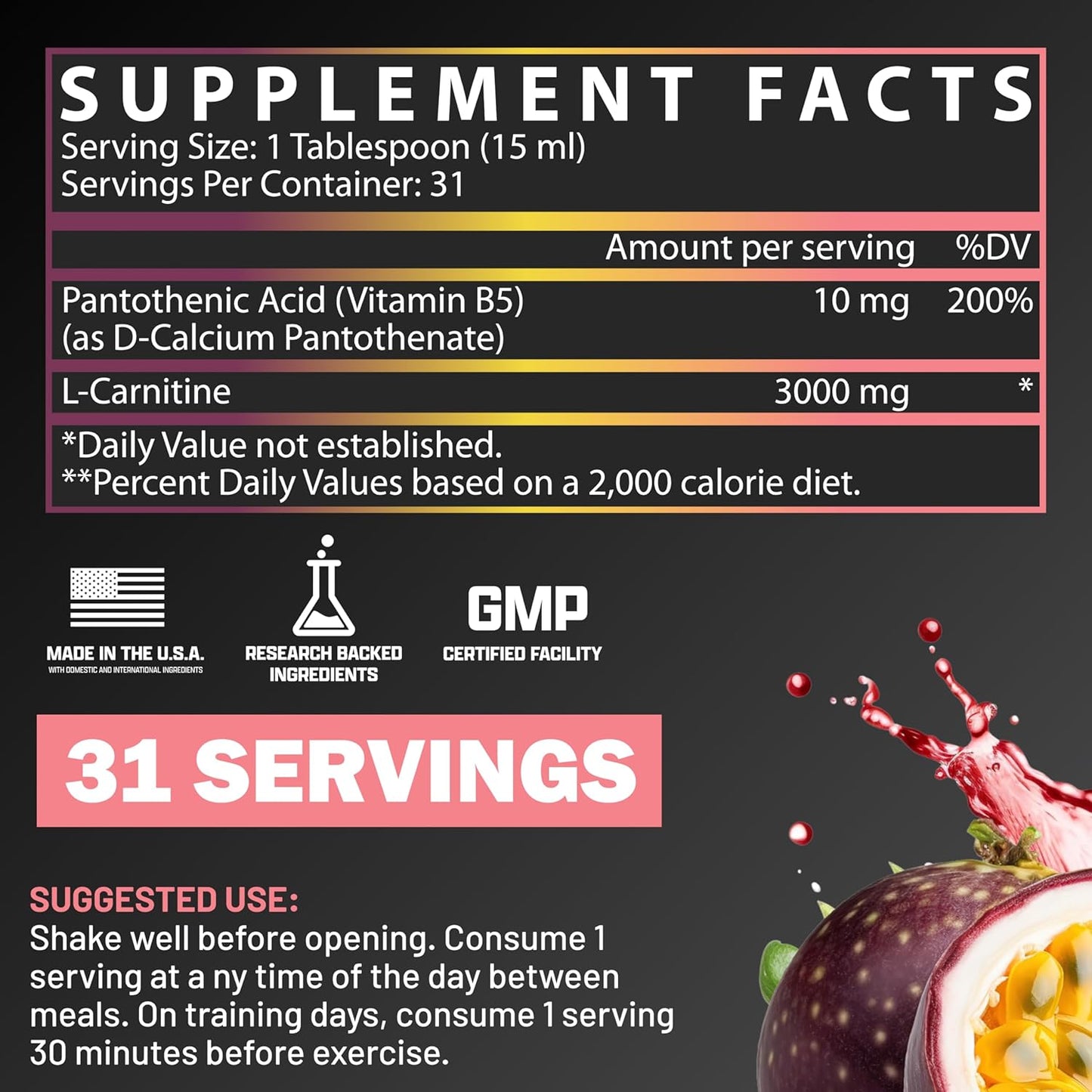 Nutrex Research Liquid L - Carnitine 3000 - No Promo Code Needed!