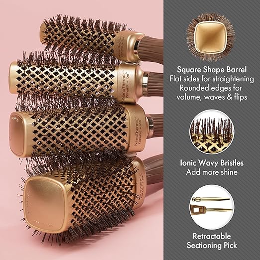 Olivia Garden Ion Square Shaper Thermal Hair Brush - No Promo Code Needed!