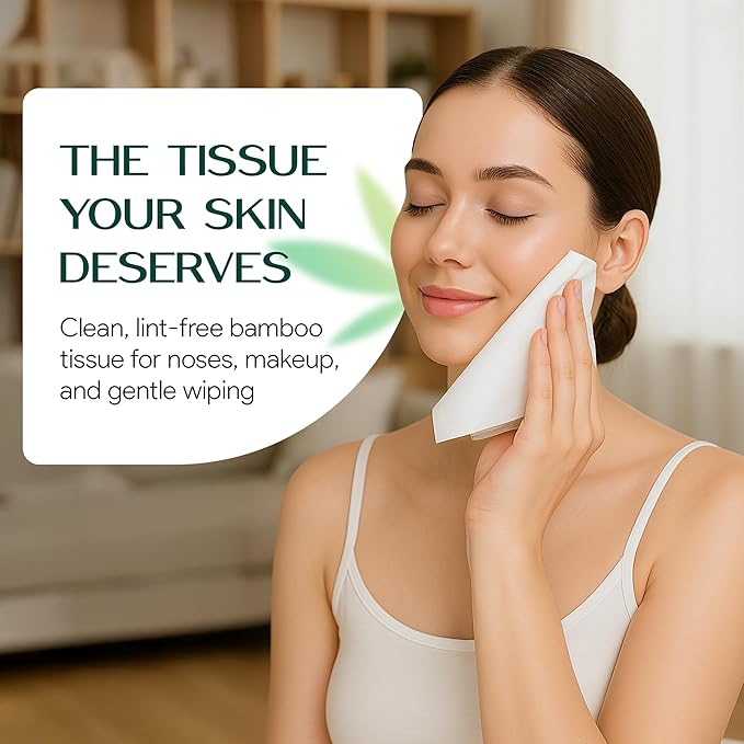 Palm Naki 3 - Ply Bamboo Facial Tissue, - No Promo Code Needed!