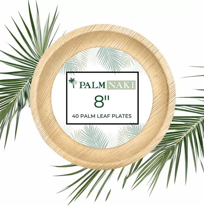 Palm Naki Round Shallow Plate - No Promo Code Needed!