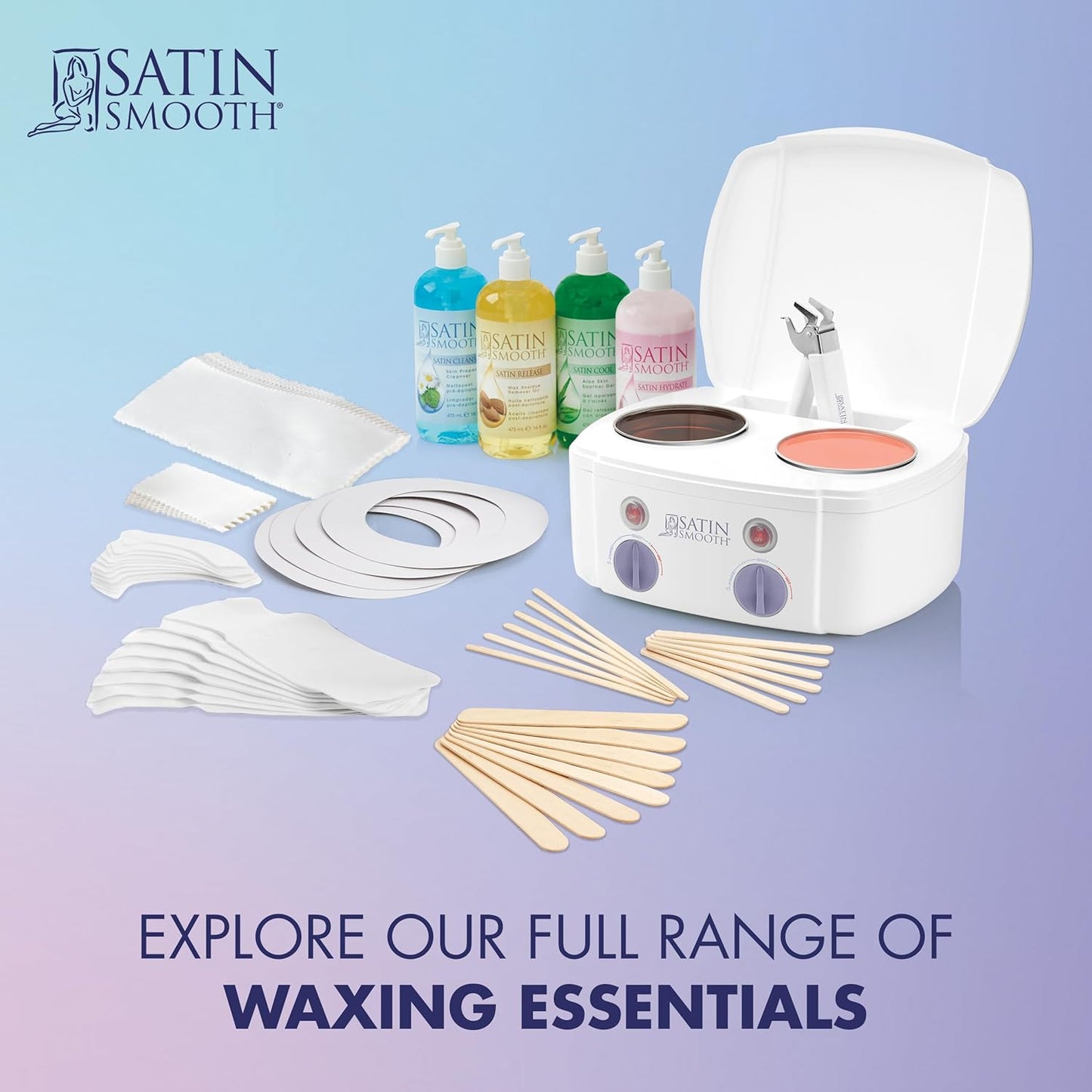 Satin Smooth Amethyst Crystal Hair Removal Wax - No Promo Code Needed!