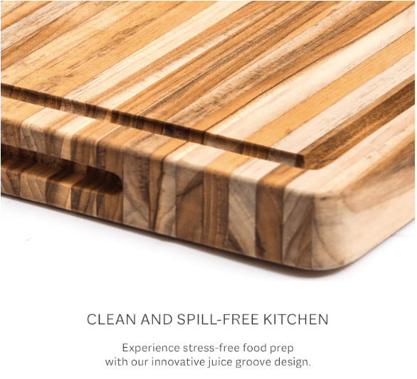 Teakhaus Traditional Carving Board Large 810996011238 No Promo Code Needed!