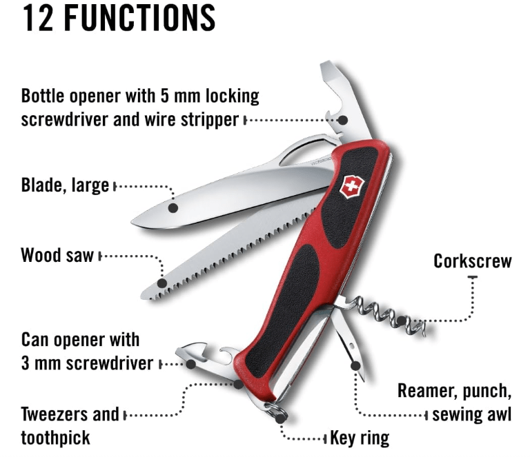 Victorinox Swiss Army Pocket Knife Rangergrip - No Promo Code Needed!