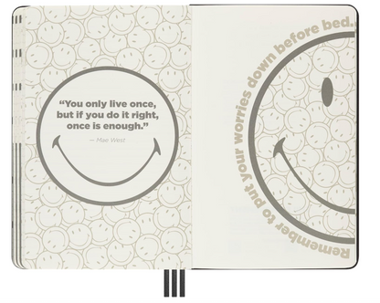 Moleskine Limited Edition Smiley Positivity Planner - Null