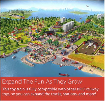 Brio Mighty Red Action Locomotive - Null