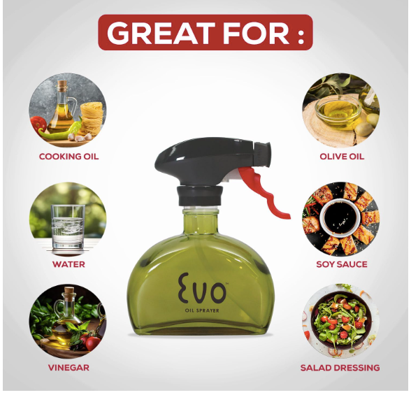 Evo Oil Sprayer Glass – Used Good - Null