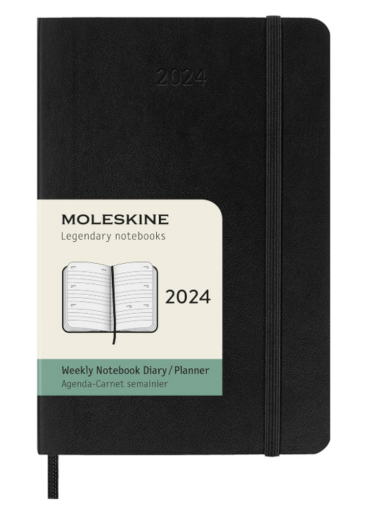 Moleskine 2024 Horizontal Weekly Planner - Null
