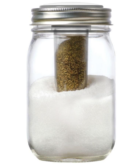 Fox Run Jarware Mason Jar Lid Salt And Pepper Shaker Lids - Null