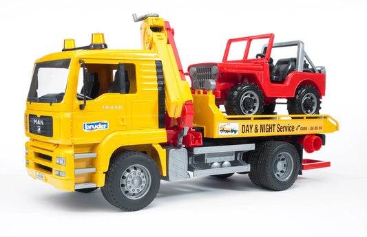 Bruder Man Tga Tow Truck With Off-Road Vehicle 20.12.8 - Null