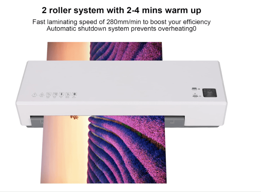 Amazon Basics 9 Inch Portable Laminator Machine - No Promo Code Needed!