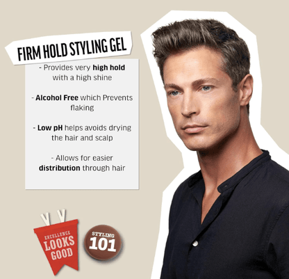 American Crew Firm Hold Gel 250 ml Non - Flaking 669316060506 No Promo Code Needed!