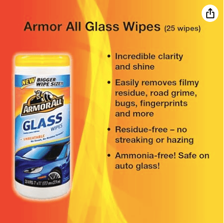 Armor All Glass Wipes - No Promo Code Needed!
