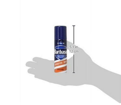 Barbasol Sensitive Skin Thick & Rich Shaving Cream Travel Size - No Promo Code Needed!