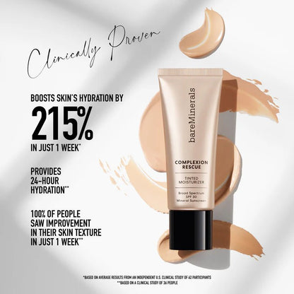bareMinerals Complexion Rescue Tinted Moisturizer - Hydrating Gel Cream Broad Spectrum Spf 30 - No Promo Code Needed!