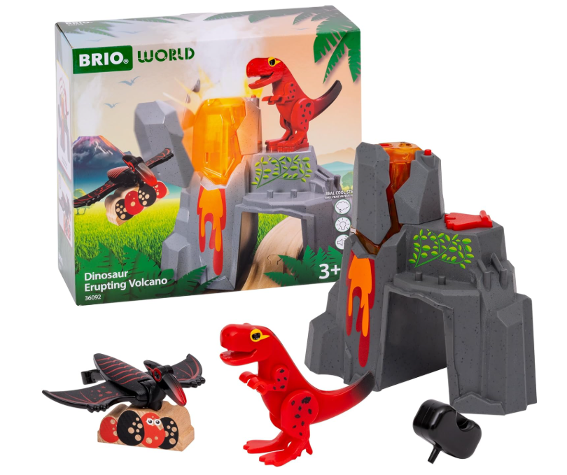 Brio Dinosaur Erupting Volcano - No Promo Code Needed!