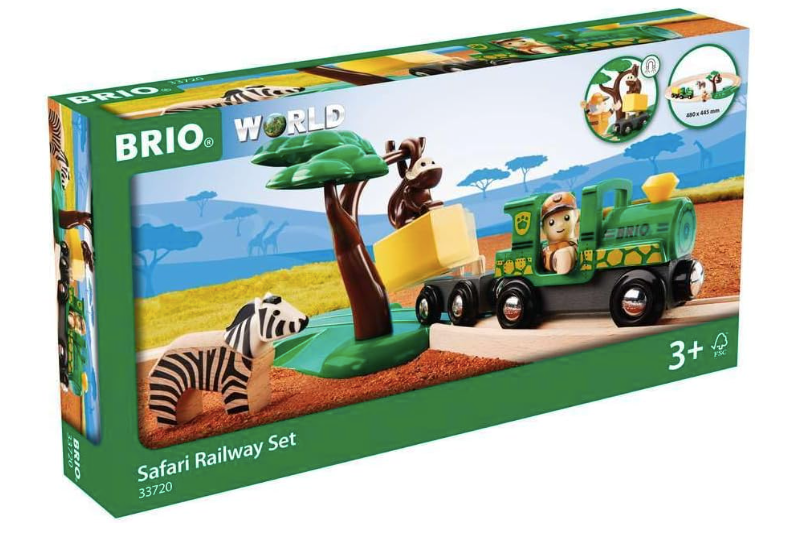Brio Safari Railway Set - No Promo Code Needed!