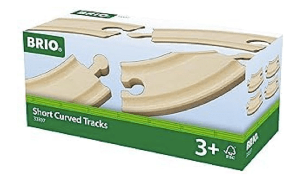 Brio Short Curved Tracks - No Promo Code Needed!