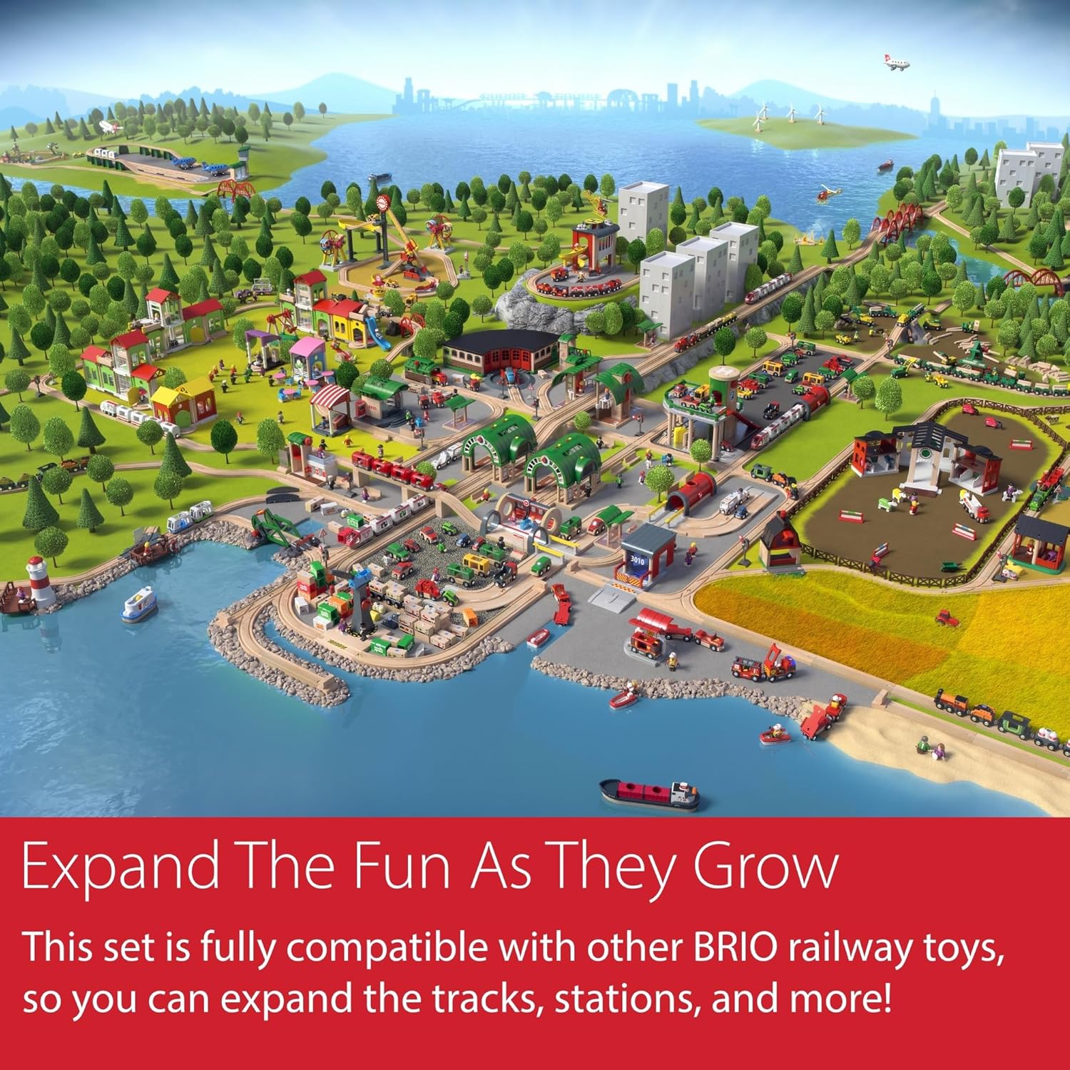 Brio Train Tracks Expansion Pack - No Promo Code Needed!