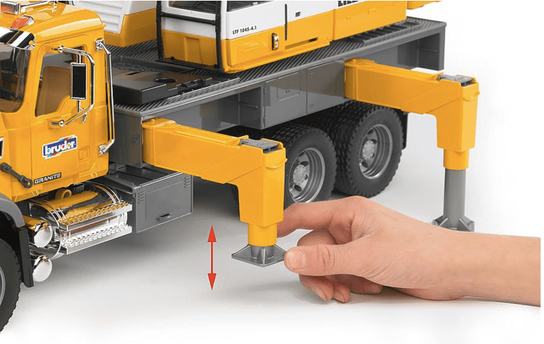 Bruder Mack Granite Liebherr Crane Toy Truck - No Promo Code Needed!