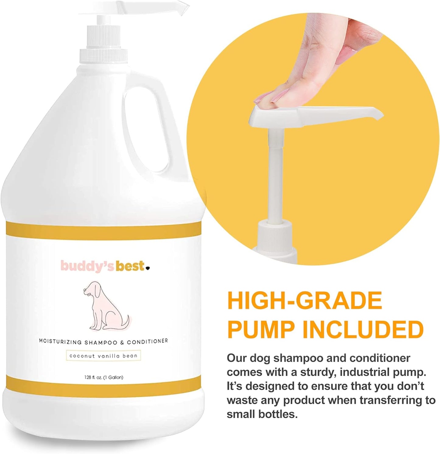 Buddy's Best Dog Moisturizing Shampoo and Conditioner - No Promo Code Needed!