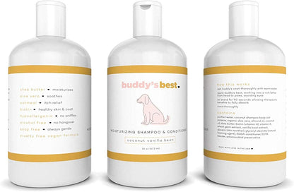 Buddy's Best Dog Moisturizing Shampoo and Conditioner - No Promo Code Needed!
