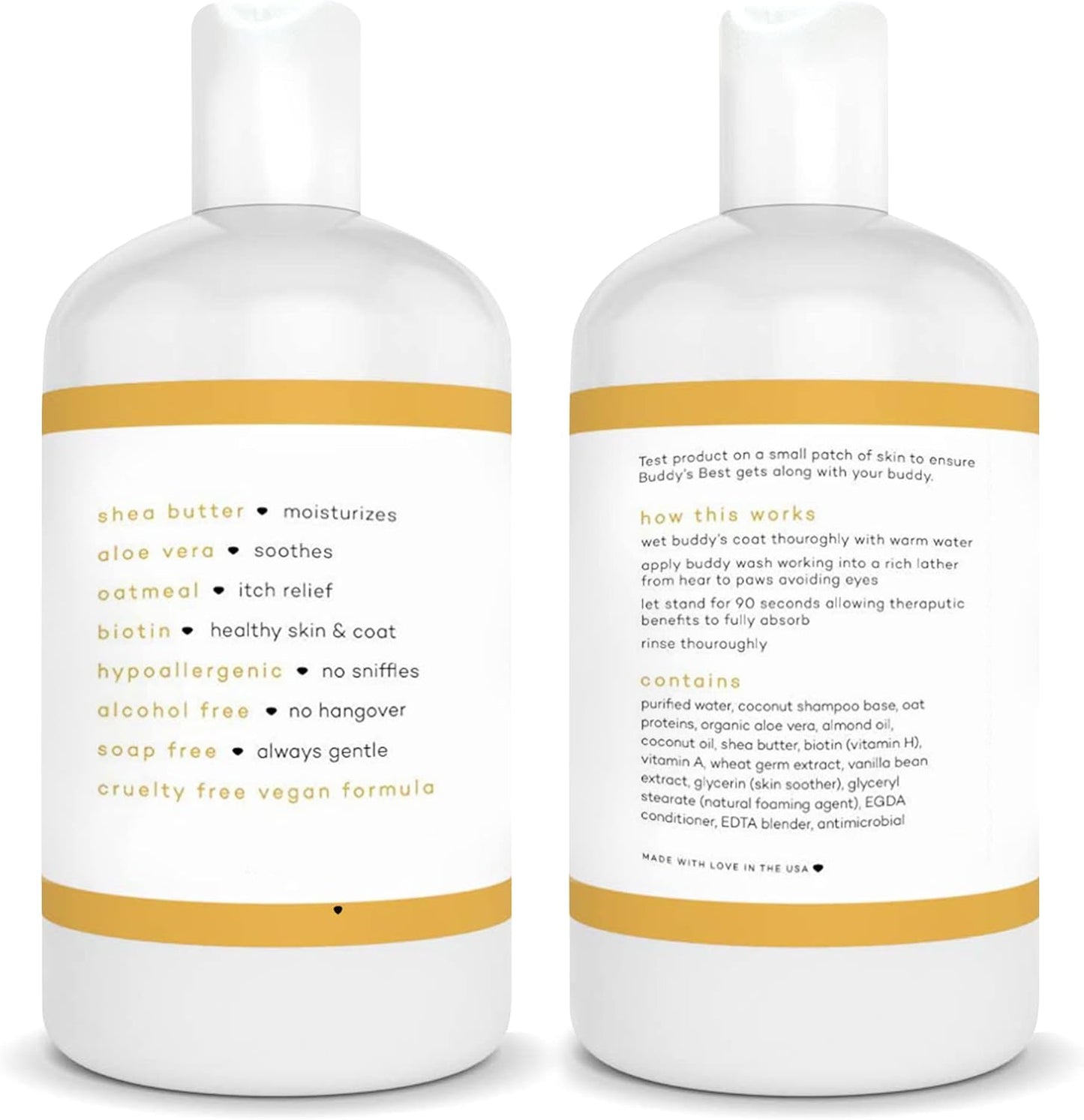 Buddy's Best Dog Moisturizing Shampoo and Conditioner - No Promo Code Needed!