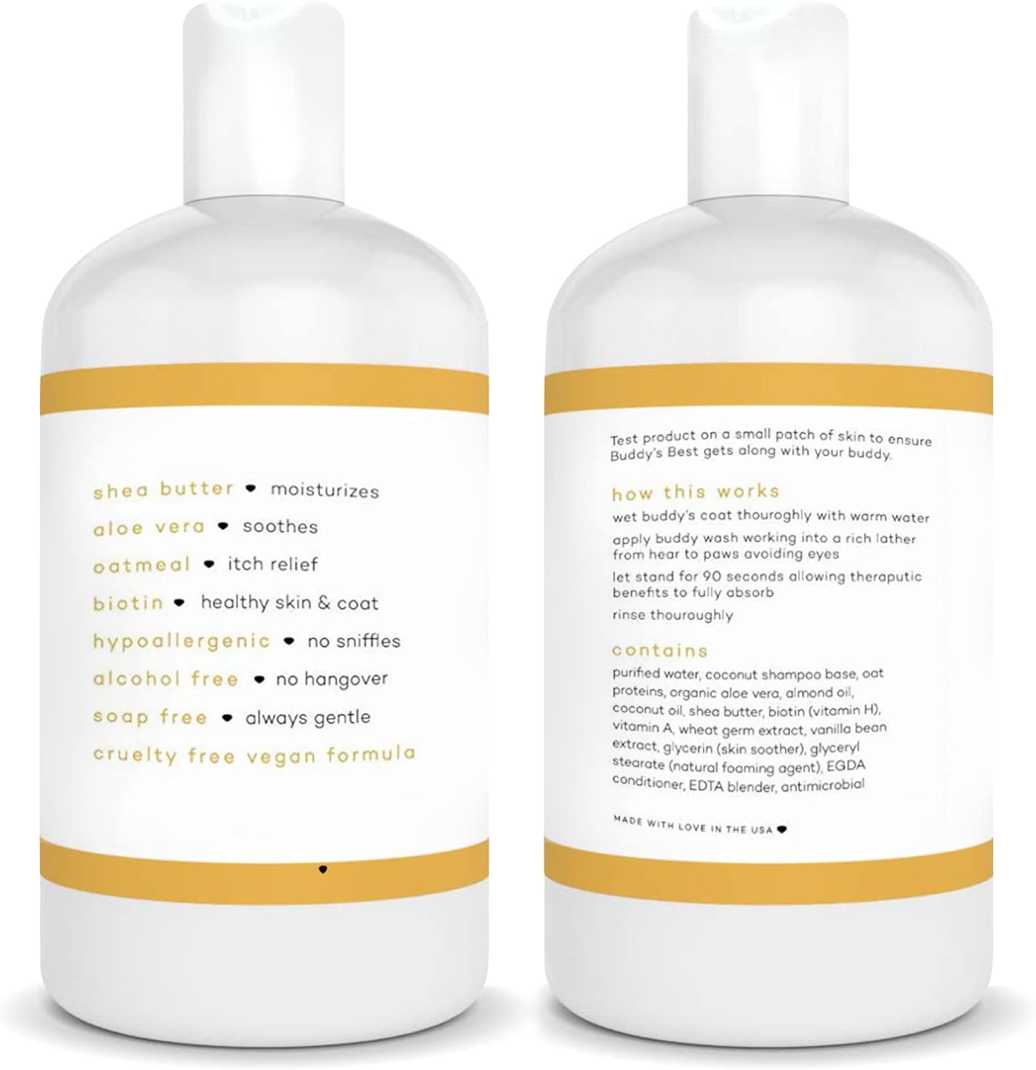 Buddy's Best Dog Moisturizing Shampoo and Conditioner - No Promo Code Needed!