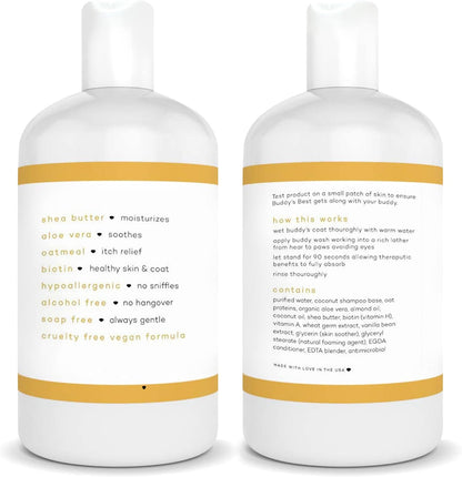 Buddy's Best Dog Moisturizing Shampoo and Conditioner - No Promo Code Needed!
