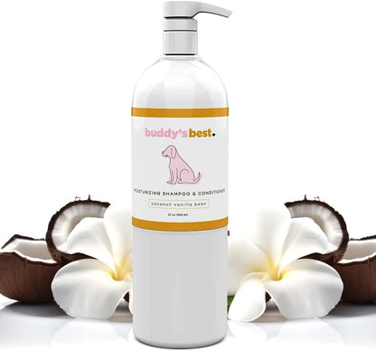 Buddy's Best Dog Moisturizing Shampoo and Conditioner - No Promo Code Needed!
