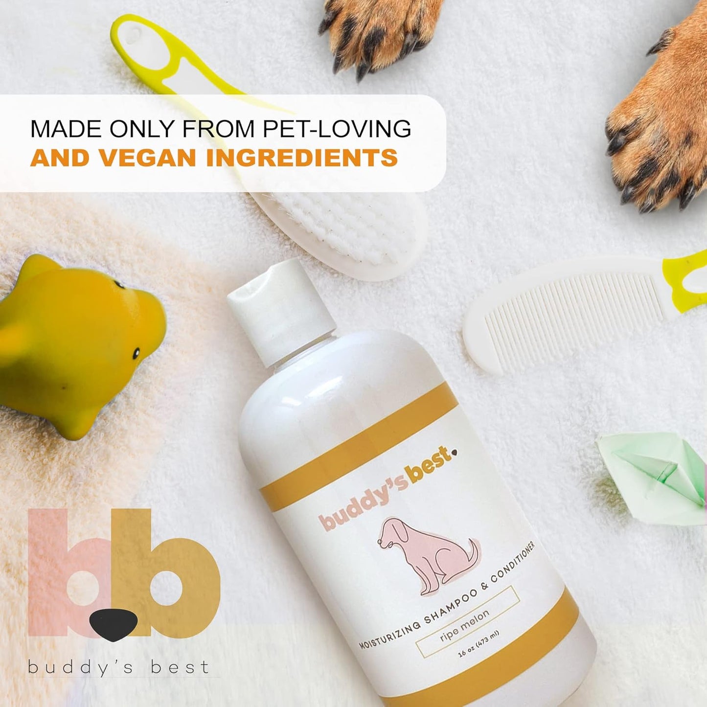 Buddy's Best Dog Moisturizing Shampoo and Conditioner - No Promo Code Needed!