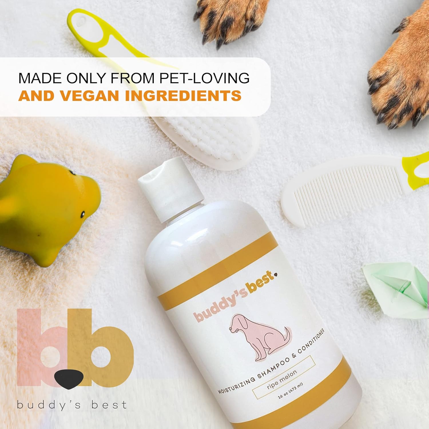 Buddy's Best Dog Moisturizing Shampoo and Conditioner - No Promo Code Needed!