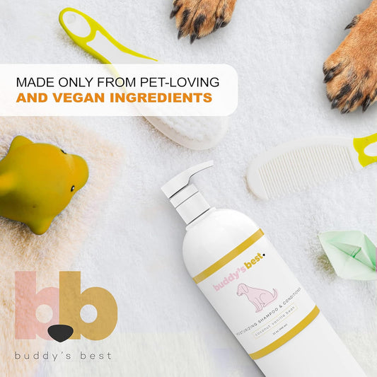 Buddy's Best Dog Moisturizing Shampoo and Conditioner - No Promo Code Needed!
