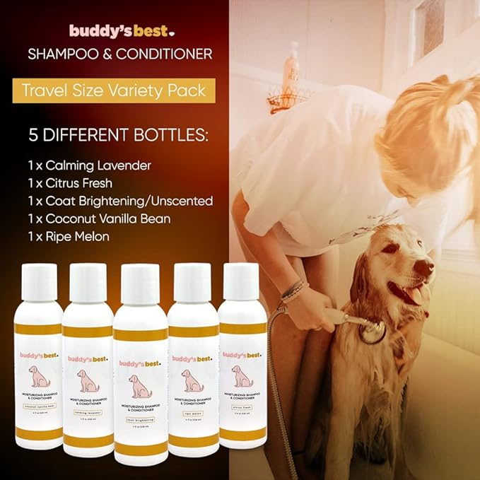 Buddy's Best Dog Shampoo and Conditioner - No Promo Code Needed!