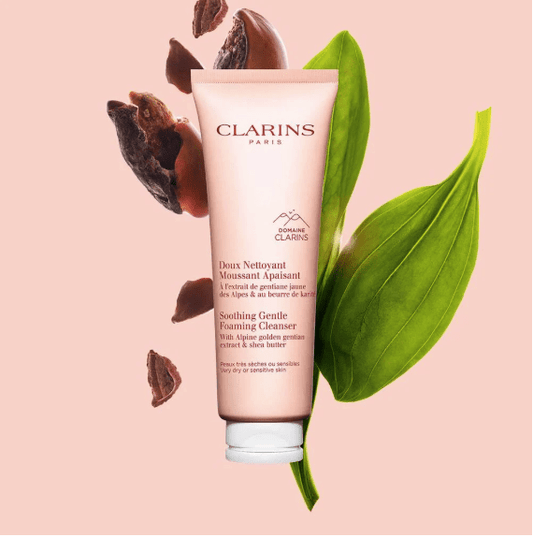 Clarins Soothing Gentle Foaming Face Cleanser for Dry Skin - No Promo Code Needed!