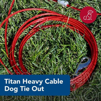 Coastal Pet Titan Heavy Cable Dog Tie Out - No Promo Code Needed!