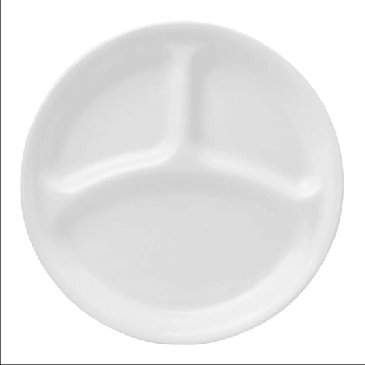 Corelle Divided Dinner Plate Winter White Frost - No Promo Code Needed!