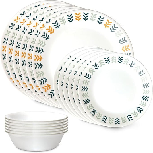 Corelle Vitrelle Glass Dinnerware Sets White 1.5L 71160157279 No Promo Code Needed!