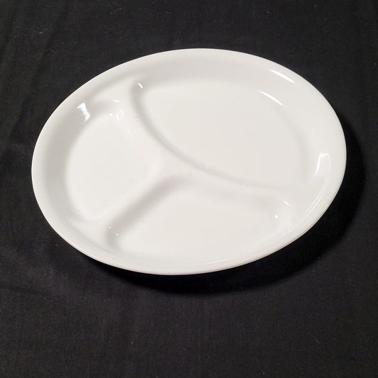 Corelle Winter Frost White Divided Salad Plate – New Missing Box 8.5 inches CONDITION: NEW MISSING BOX 071160011076 No Promo Code Needed!
