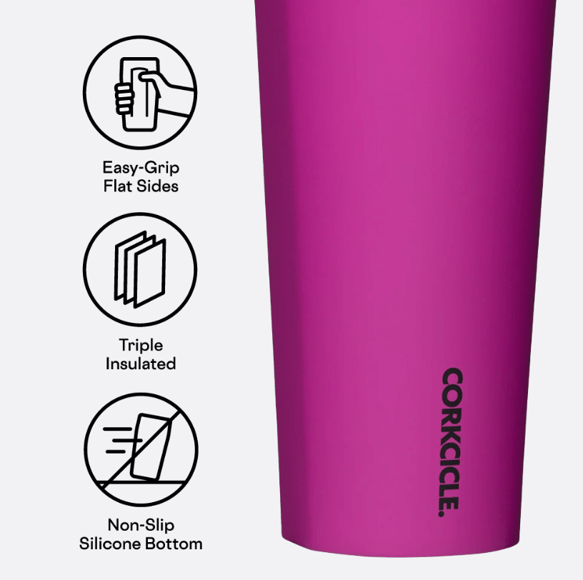 Corkcicle Cold Cup Insulated Tumbler with Straw - No Promo Code Needed!
